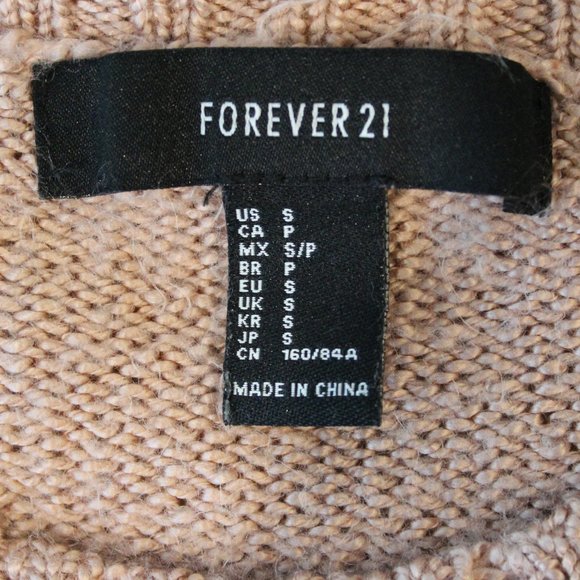 Forever 21 Blush Pink Chenile Knit Sweater - Picture 6 of 6